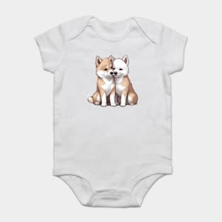akita dog breed Baby Bodysuit